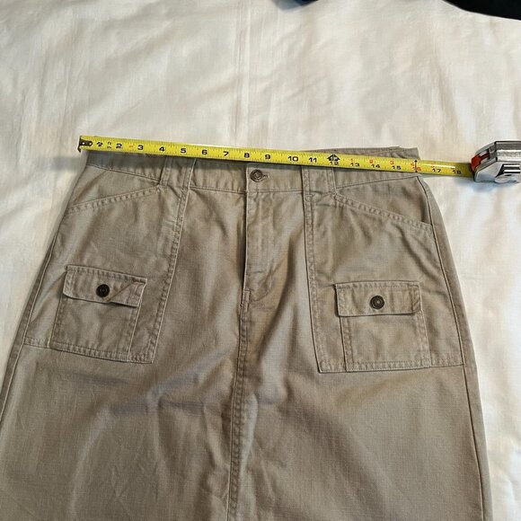 GAP tan skirt - size:  10 - Picture 5 of 7
